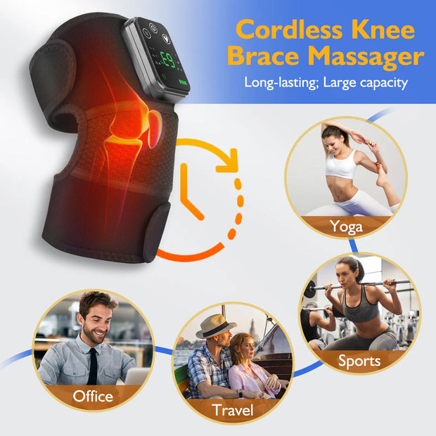 Shoulder / Knee Massager w Heat and Vibration