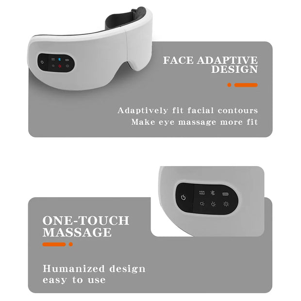 Eye Massager with Hot Compression