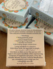 Box of Mindful Minute Activity Cards by Mindfulnice on a wooden surface