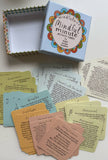 Mindful Minute activity cards with colorful box on a white background