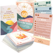 Somatic exercise cards set with guidebook and cards on a white background