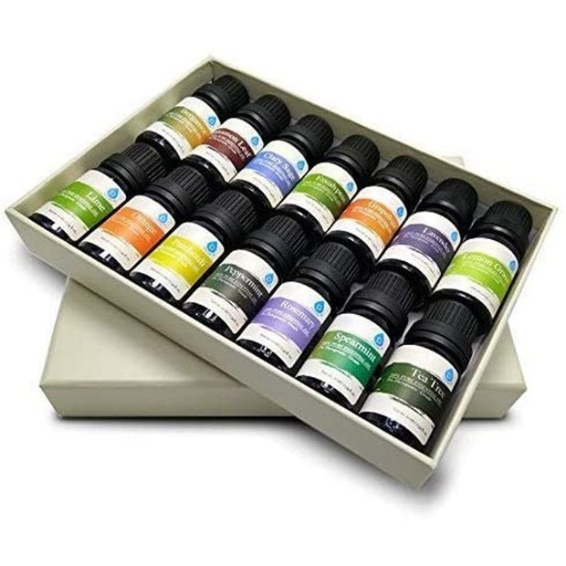 Pure Essential Aromatherapy Oils Gift Set-14 Pack
